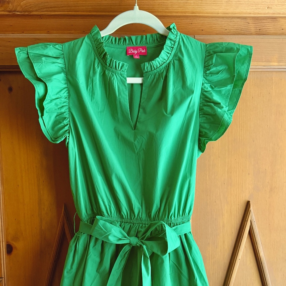 NWOT Marisol Tiered Mini Dress (Size S)